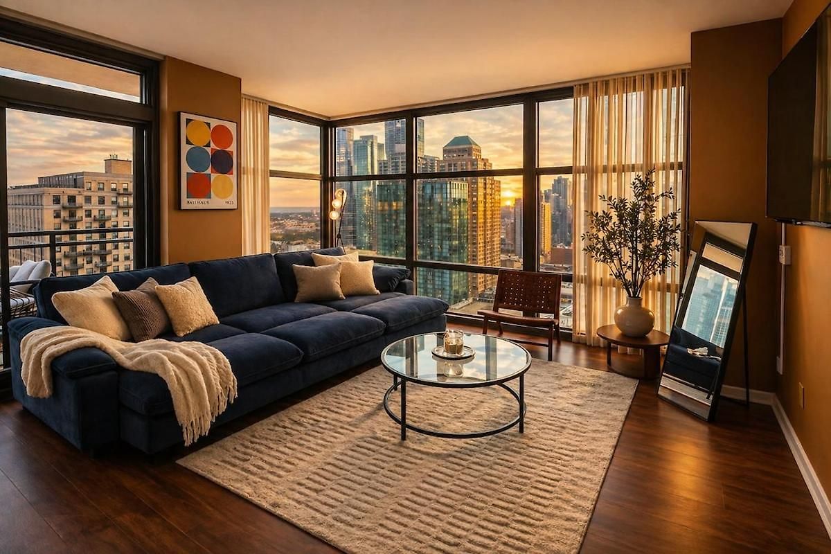 Modern 2br Skyline - 5 Min To Grant Park Apartment