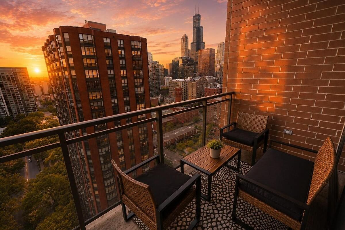 Skyline 2br On 20th Floor Near Grant Park With Paid Parking *