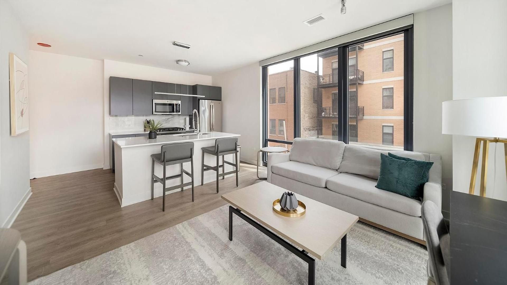 Landing Modern 2Bd Gym Pool Apartment Chicago