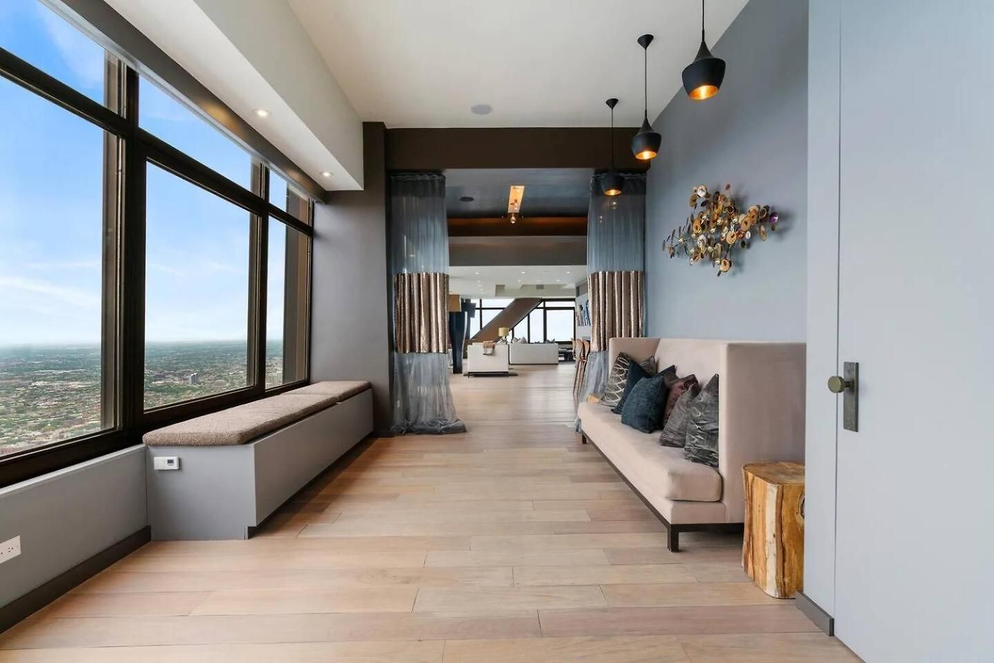 Expansive Views Of Michigan Apartment