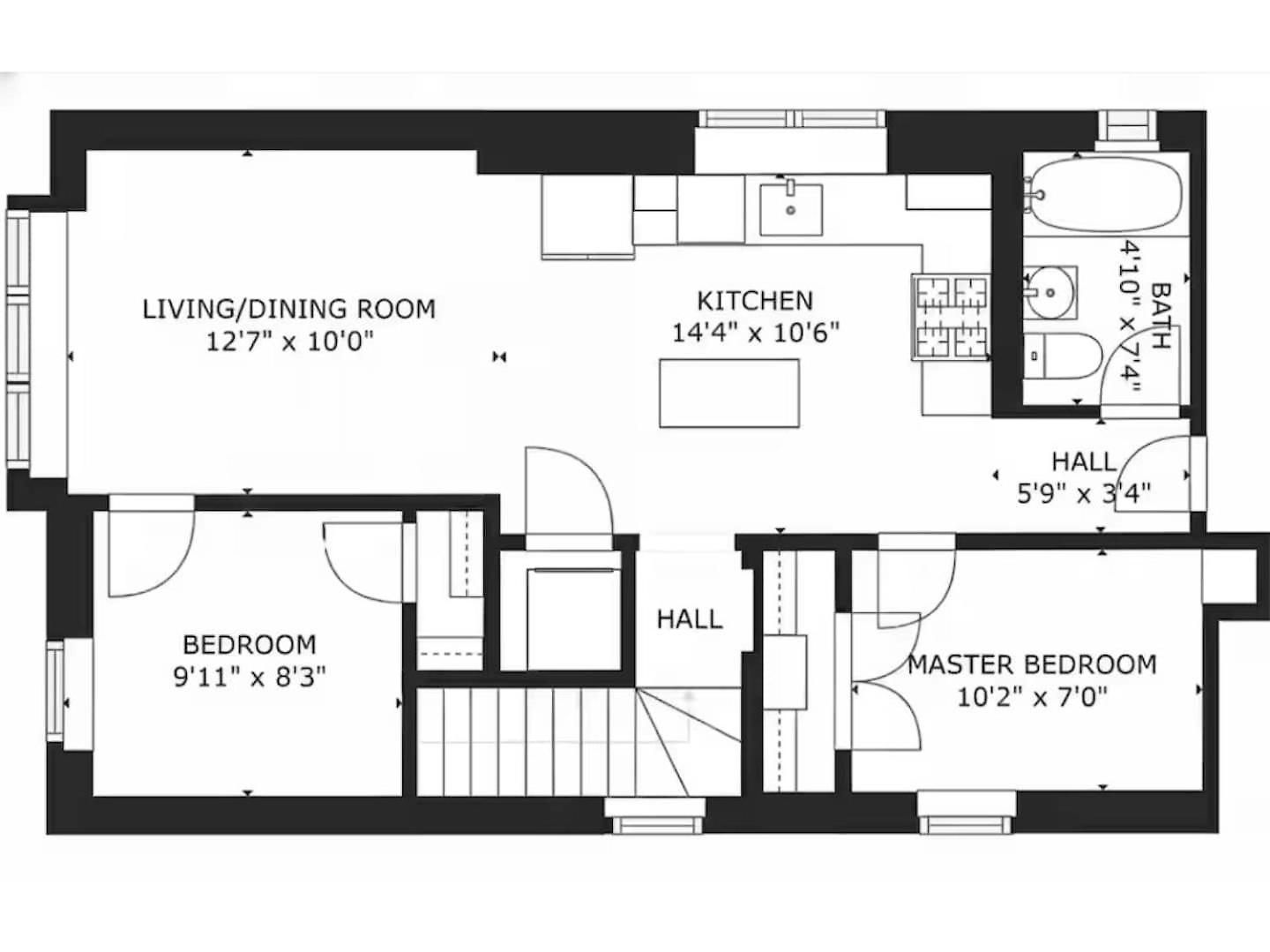 Peaceful Zen Flat 2br Oasis With Free Parking