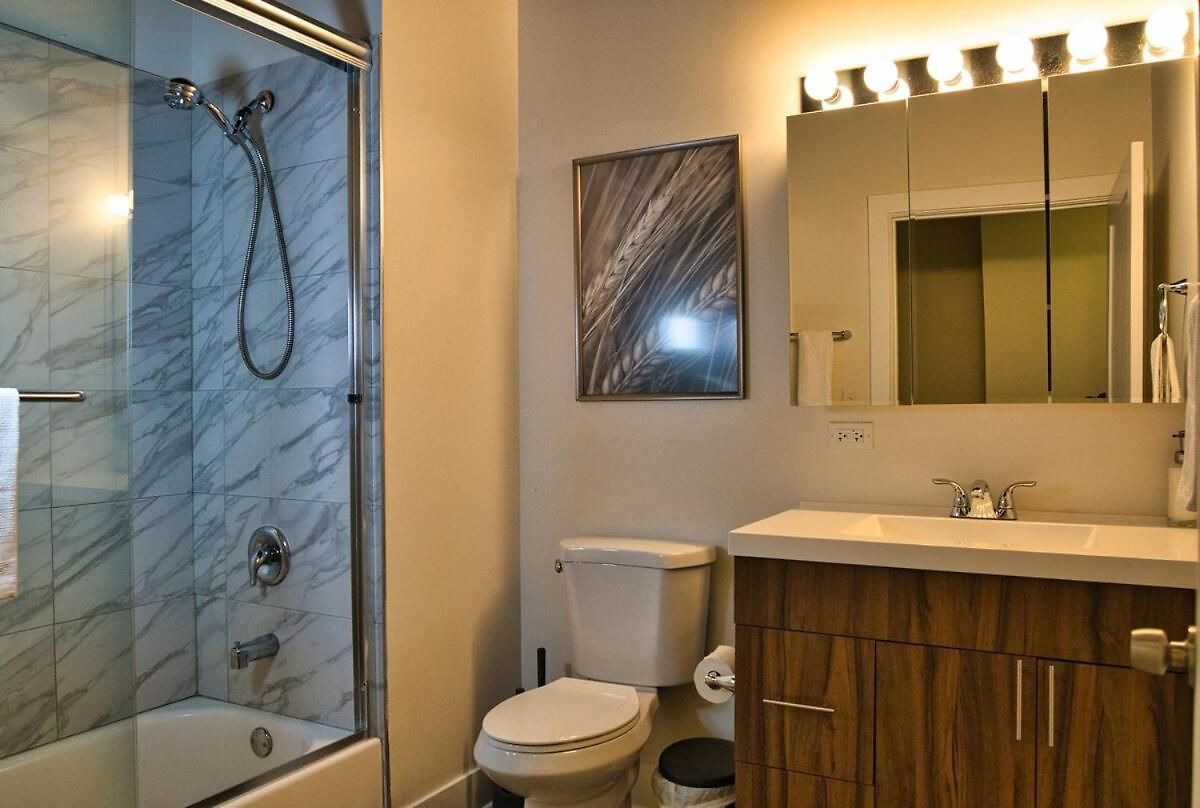 Skyline View Patio Suite: Mccormick Place 3br Retreat Apartment