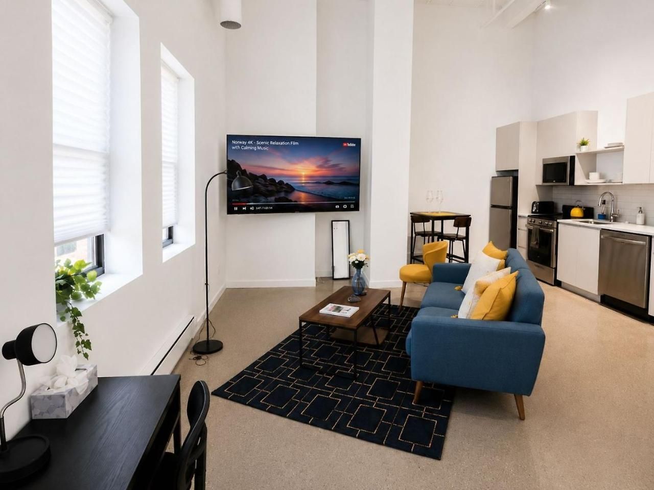 Regal Stylish Uptown Loft Beachfront Rooftopwfhgym Apartment