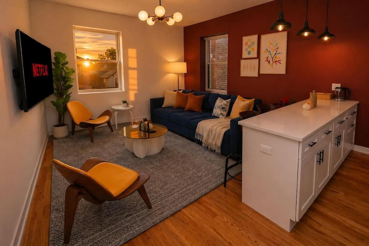 Apartment Modern 4br Pilsen Retreat Near Illinois Medical District & Downtown Chicago