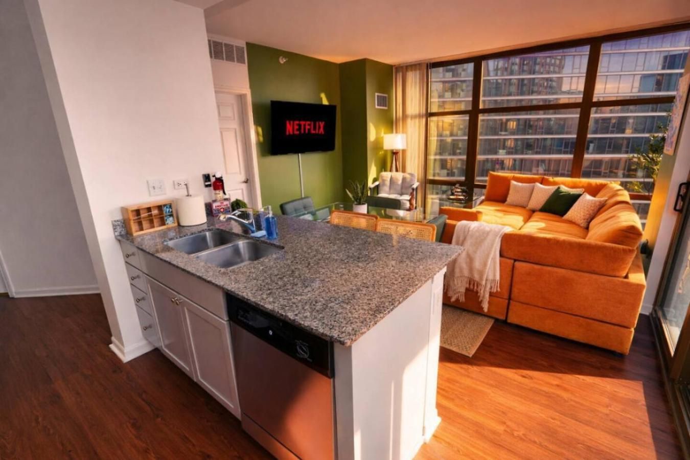 South Loop 2br Skyline Views - 5 Min To Grant Park Chicago