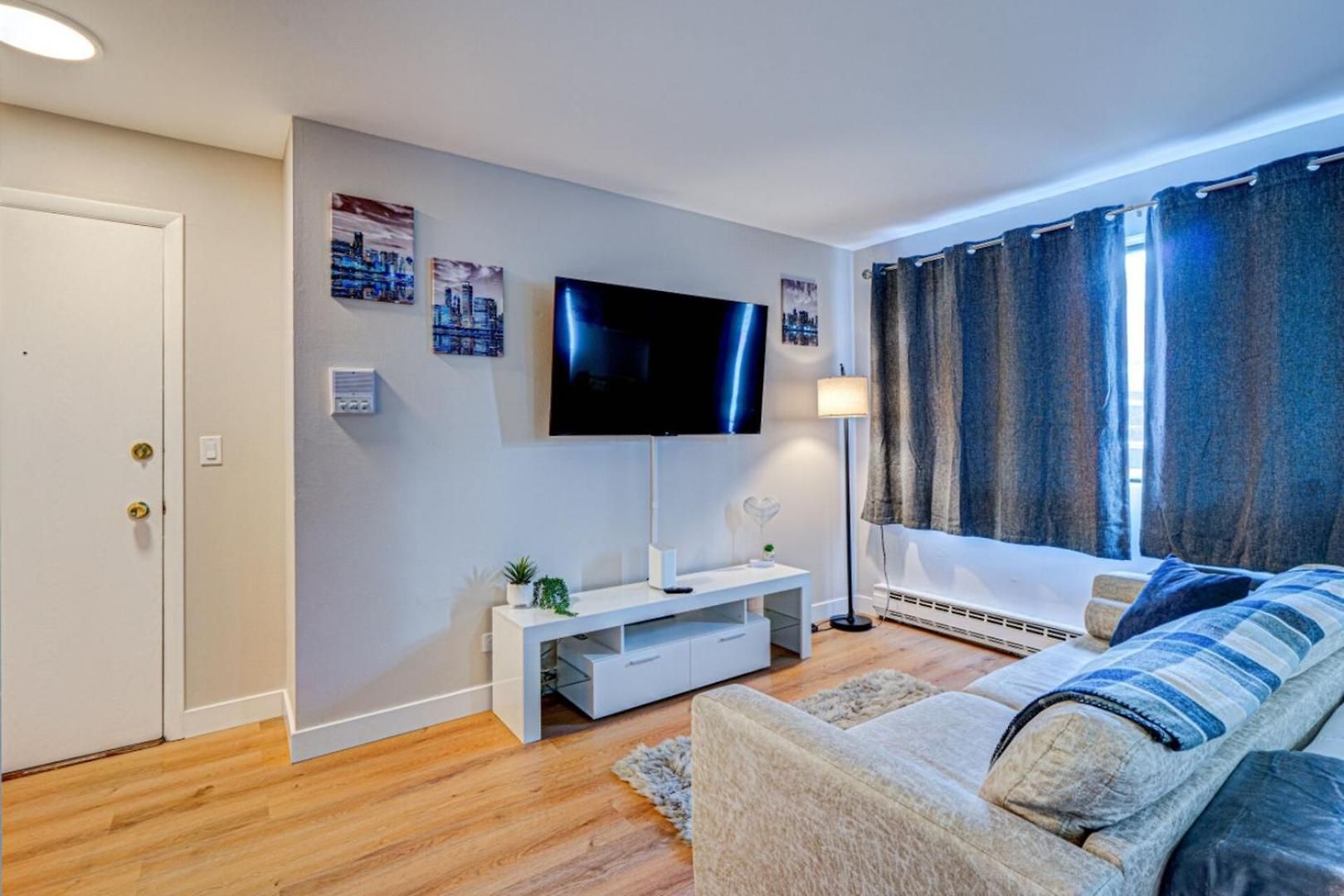 Luxury King Bed • Remodeled Safe Chicago Condo Chicago