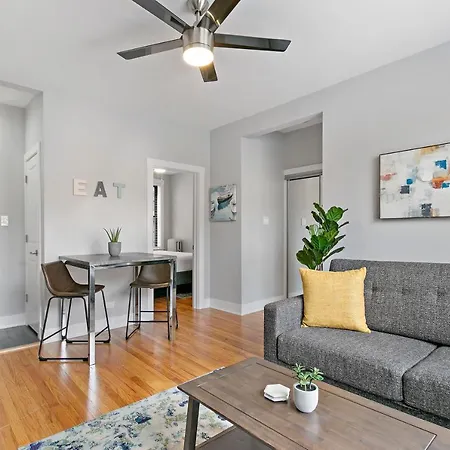 Apartment 1br Relaxing In Lakeview Close To Restaurants - Belmont H6 *