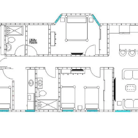 Inspiring Grotto Sleeps 10-20 Free Tv & Parking *