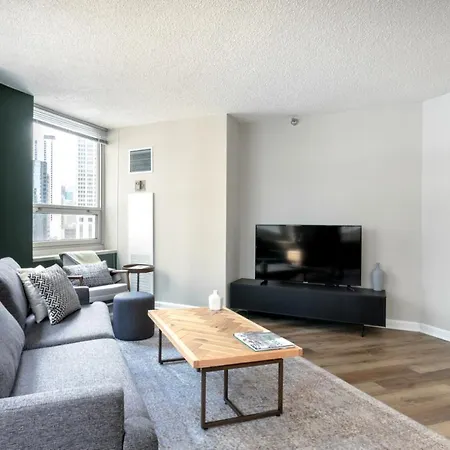 River N 1br W Gym Wd Nr Magnificent Mile Chi-165 Apartment *