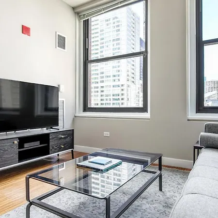 Apartment Loop 1br W Gym Roof Nr Riverwalk The L Chi-310 Chicago