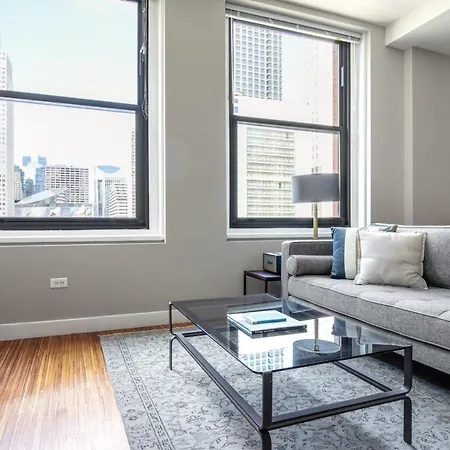 Loop 1br W Gym Roof Nr Riverwalk The L Chi-310 Apartment