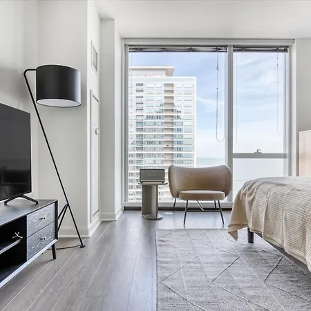 Apartment Streeterville Studio W Gym Pool Nr Navy Pier Chi-436 *