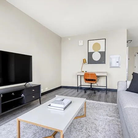 Apartment Medical District 1br W Gym Wd 1 Block To L Chi-425 *