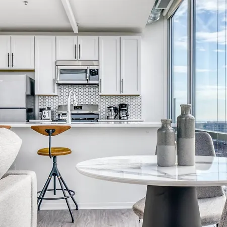 Apartment S Loop 1br W Roof Gym Lounge 1 Block To L Chi-443 *