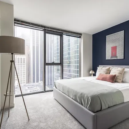 Apartment Loop 1br W Gym Pool Wd Nr Financial District Chi-222 Chicago