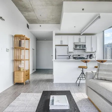 Apartment S Loop 1br W Roof Gym Lounge 1 Block To L Chi-443 Chicago