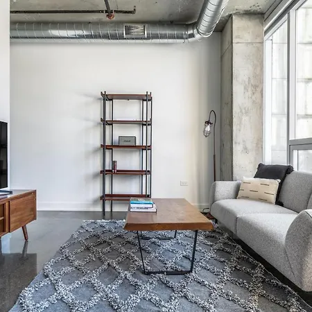 River N 1br W Gym Pool Nr L Stop Chi-362 Chicago