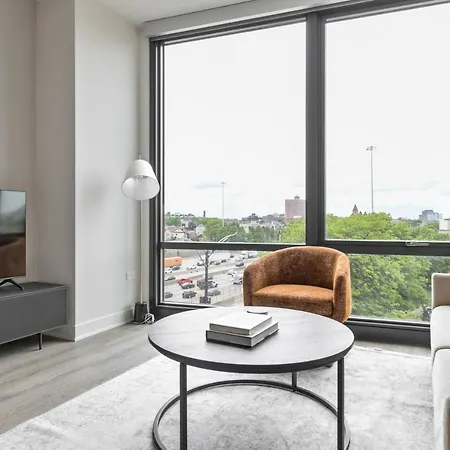 River W 1br W Rooftop Gym Nr Blue Line Chi-677 Apartment Chicago