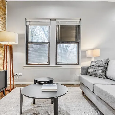 Lakeview 1br W Courtyard Wd 2 Blocks To L Chi-511 Apartment