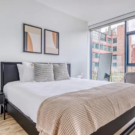 Apartment W Loop 1br W Gym Pool In Heart Of Greektown Chi-541 *