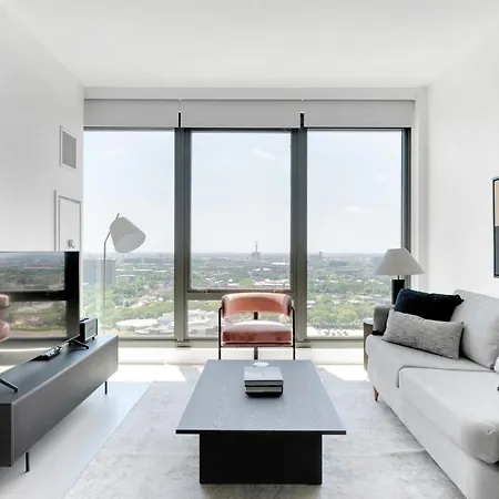 Apartment W Loop 1br W Gym Coworking Nr Uic Chi-753 *
