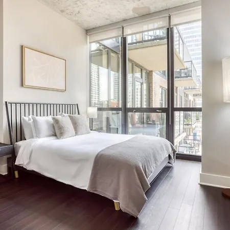 S Loop 1br W Gym Pool Roof 1 Block To L Chi-688 Chicago