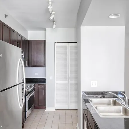 Apartment Loop W Gym Pool Lounge 1 Block From L Chi-694 *