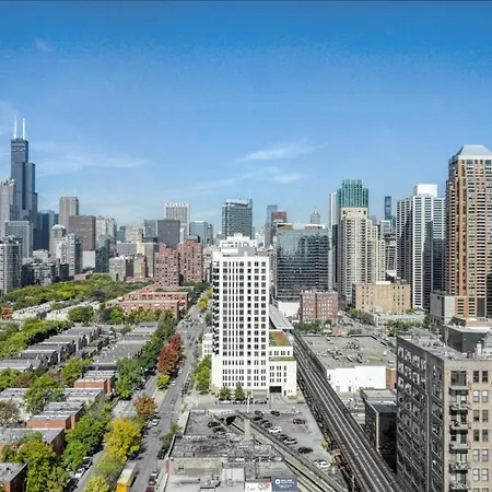South Loop 2br W Gym Roof Nr Grant Park Chi-771 Apartment *