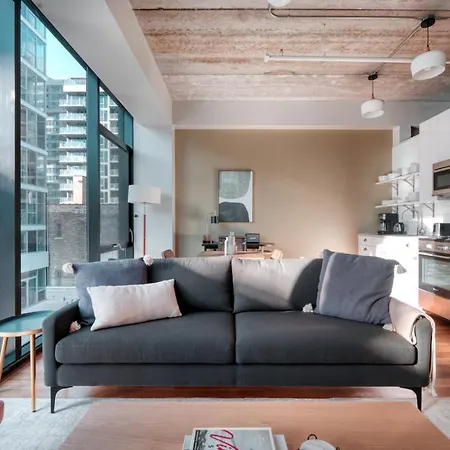 River North 1br W Gym Lounge Roof Nr Riverwalk Chi-891 *