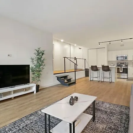 Upscale 1br With Sleek Kitchen & In-unit Laundry- Chestnut 15b Apartment