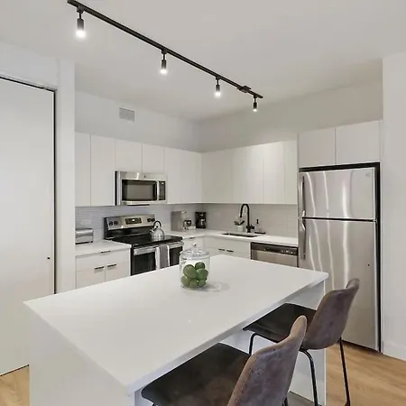 Upscale 1br With Sleek Kitchen & In-unit Laundry- Chestnut 15b Chicago