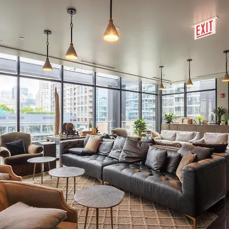 Apartment River N 1br W Gym Rooftop Nr L Parks Chi-321 Chicago