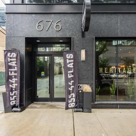 Apartment River N 1br W Gym Rooftop Nr L Parks Chi-321