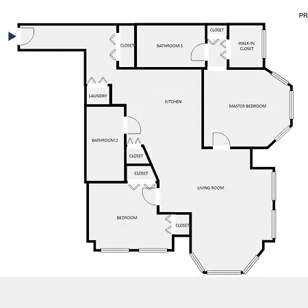 Apartment Loop 2br W Gym Doorman Nr L Parks Chi-308
