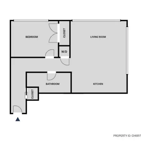 River North 1br W Gym Lounge Roof Nr Riverwalk Chi-897 Apartment *