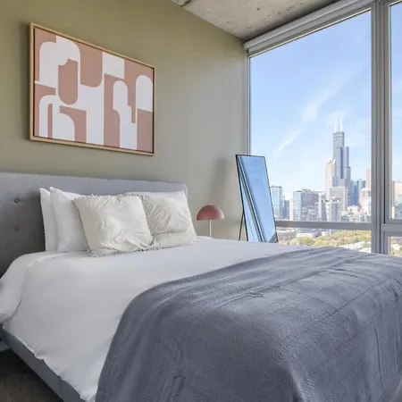 Apartment South Loop 2br W Gym Roof Nr Grant Park Chi-771 Chicago