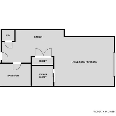 Apartment River West Studio W Gym Bbq Roof Nr Blue Line Chi-854 Chicago