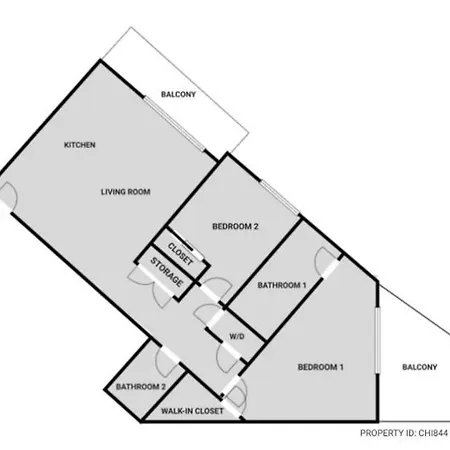 Apartment Bucktown 2br Nr I-90 Chi-844