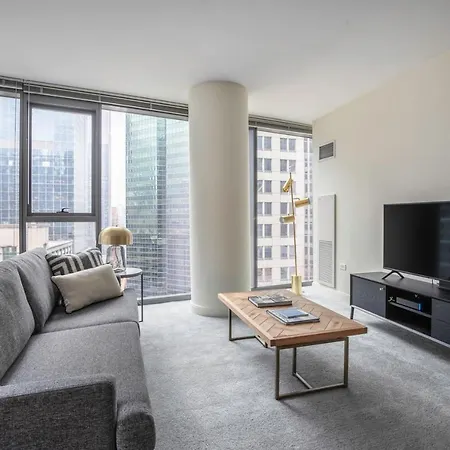 Loop 2br W Gym Pool Nr Financial District Chi-223 *