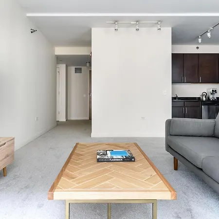 Apartment Loop 1br W Pool Gym Nr The L Riverwalk Chi-242 *
