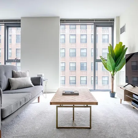 Loop 1br W Pool Gym Nr The L Riverwalk Chi-242 * Chicago