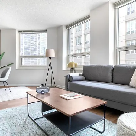 River N 1br W Gym Pool Nr Oak St Chi-270 *
