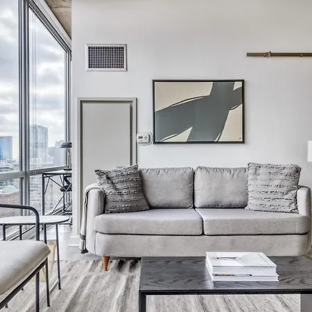 S Loop 1br W Gym Lounge 1 Block To L Chi-526 Chicago