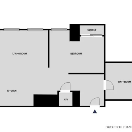 Loop 1br W Gym Roof Lounge Same Block As L Chi-670 *