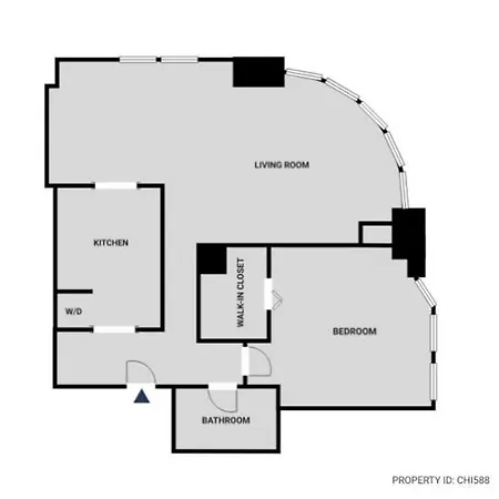 Streeterville 1br W Gym Pool Nr Chi-588 Chicago