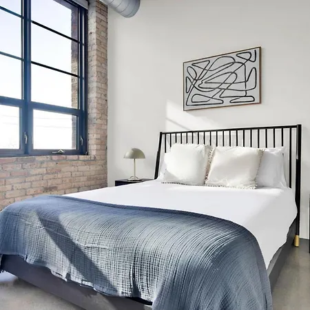 Apartment Lincoln Park 2br W Lounge Roof Gym Nr Depaul Chi-566