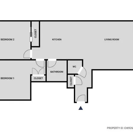 Edgewater 2br W Wd Nr Dining Shops Chi-926 *