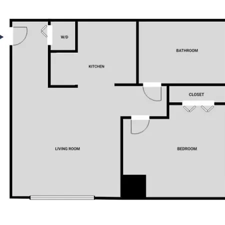 Apartment Edgewater 1br W Gym Lounge Nr Red Line Chi-766