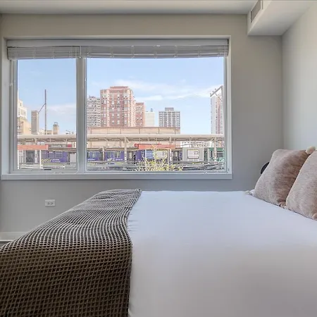 Apartment Edgewater 1br W Gym Lounge Nr Red Line Chi-766 *