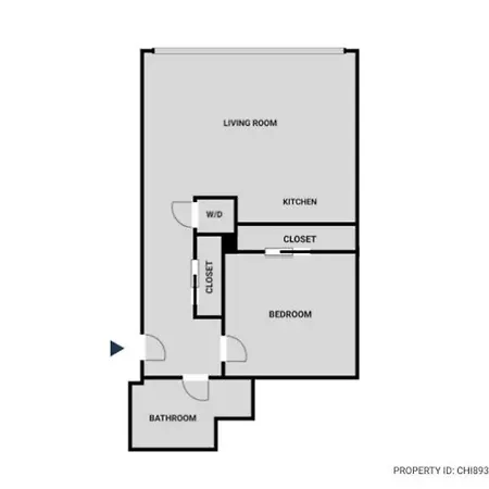 Apartment River North 1br W Gym Lounge Roof Nr Riverwalk Chi-893